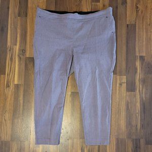 Women's Maroon Dress Pants, Marices Plus Size 24W Short